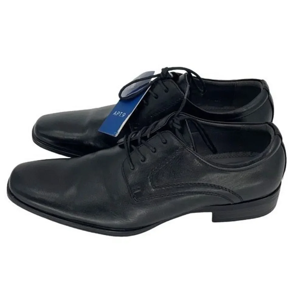 Apt.9 Mens‎ Orthalite Impressions Oxford Dress Shoes Black 11 Med NWT